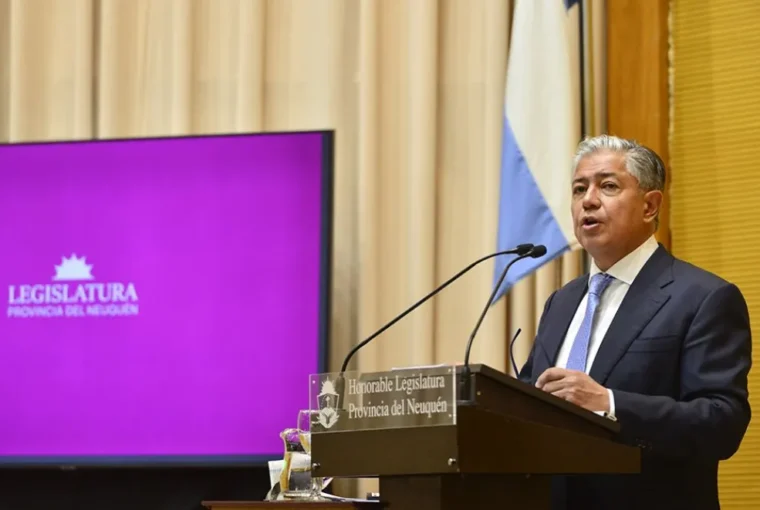 Rolando Figueroa abrió el periodo ordinario de sesiones 2026 de la Legislatura de Neuquén.